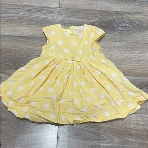 7/$21- Gymboree Yellow Polka Dot Dress 6–12 Months Baby Girl Easter Spring